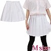 無地プリーツスカート単品 M(コスチューム)